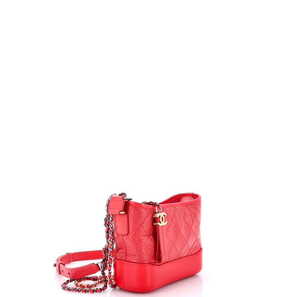Chanel Small Gabrielle Hobo Quilted Aged Calfskin - Picture 2 of 6